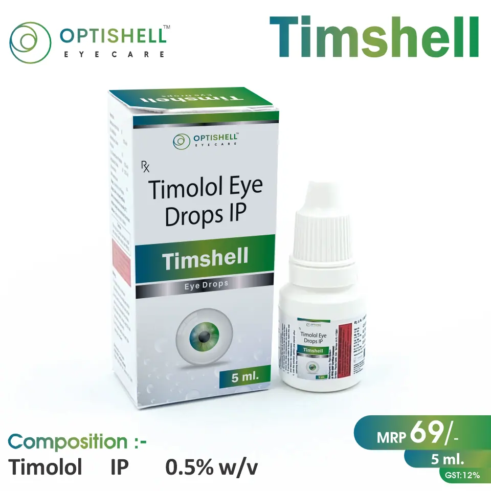 Timolol 0.5% w/v at the best price in PCD Pharma Franchise for Beta-Blocker and Glaucoma Treatment